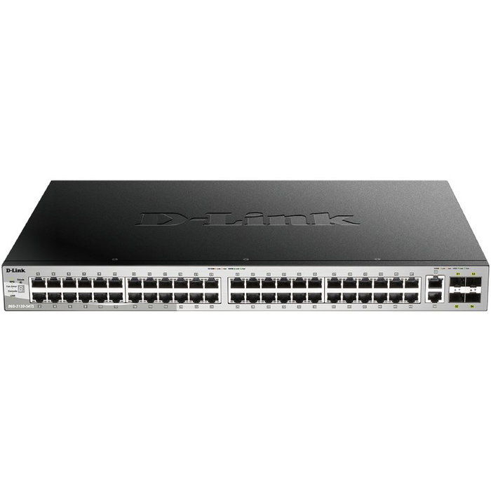 D-Link DGS-3130-54TS/E Switch Gestionado L3 con 54 Puertos y 10G Uplinks D-Link DGS-3130-54TS/E Switch Gestionado L3 con 54 Puertos y 10G Uplinks